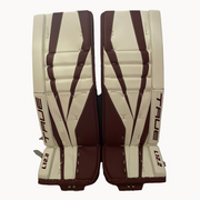 True L12.2 - New Pro Stock Goalie Pads (Maroon/White)