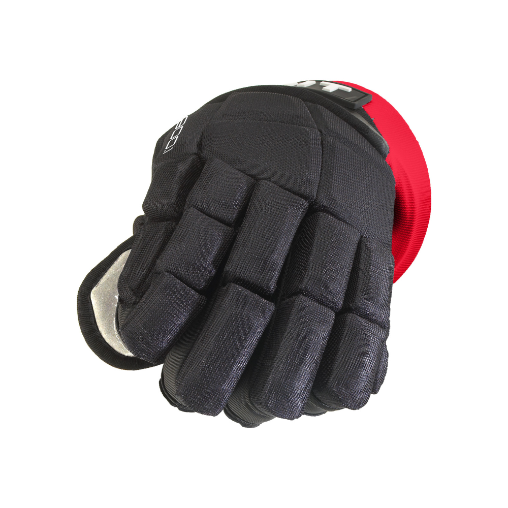 Grit Python G900.1 - Senior Hockey Glove (Black/Red)