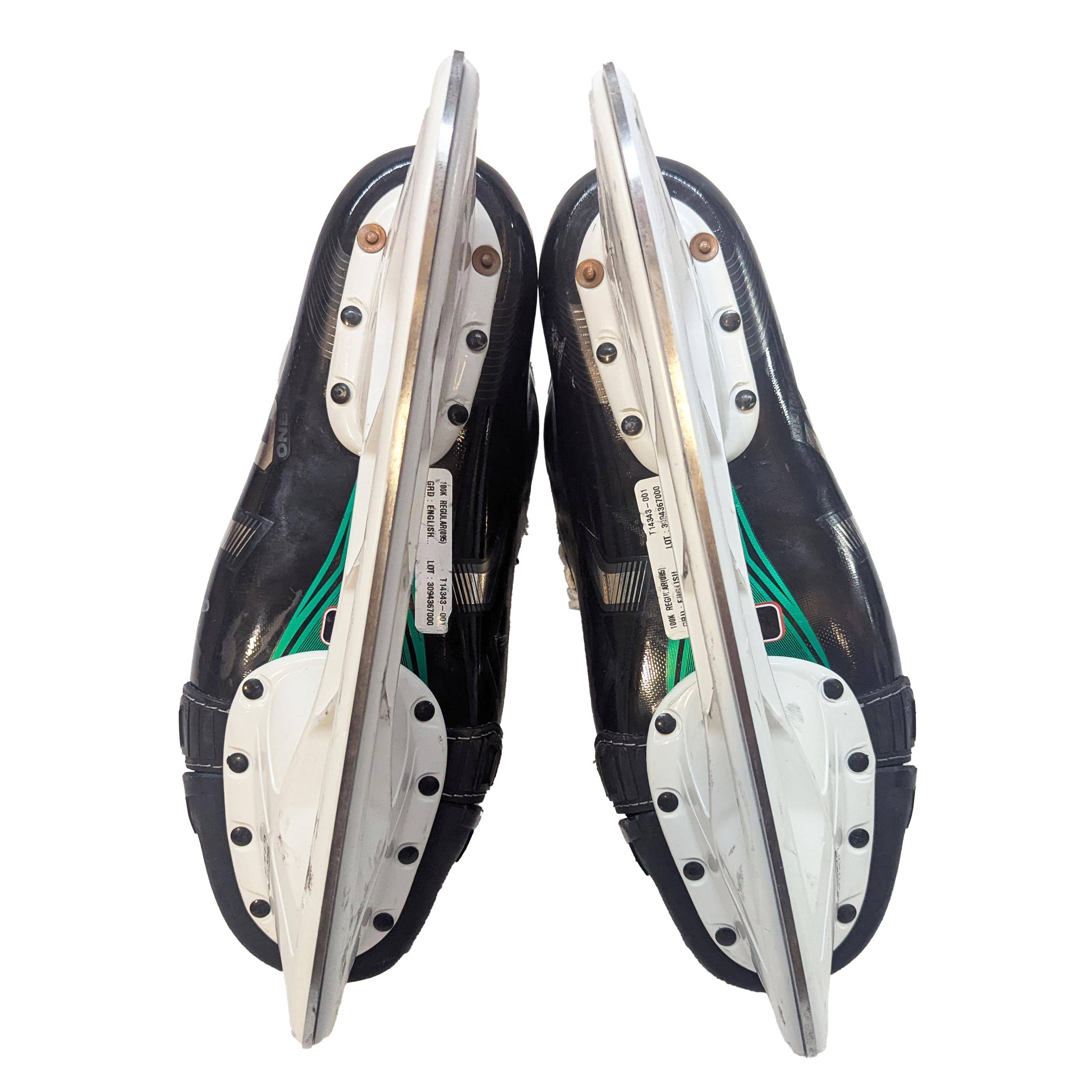 CCM Ribcor 100k Pro - Used NCAA Pro Stock Hockey Skates - Size 9.5