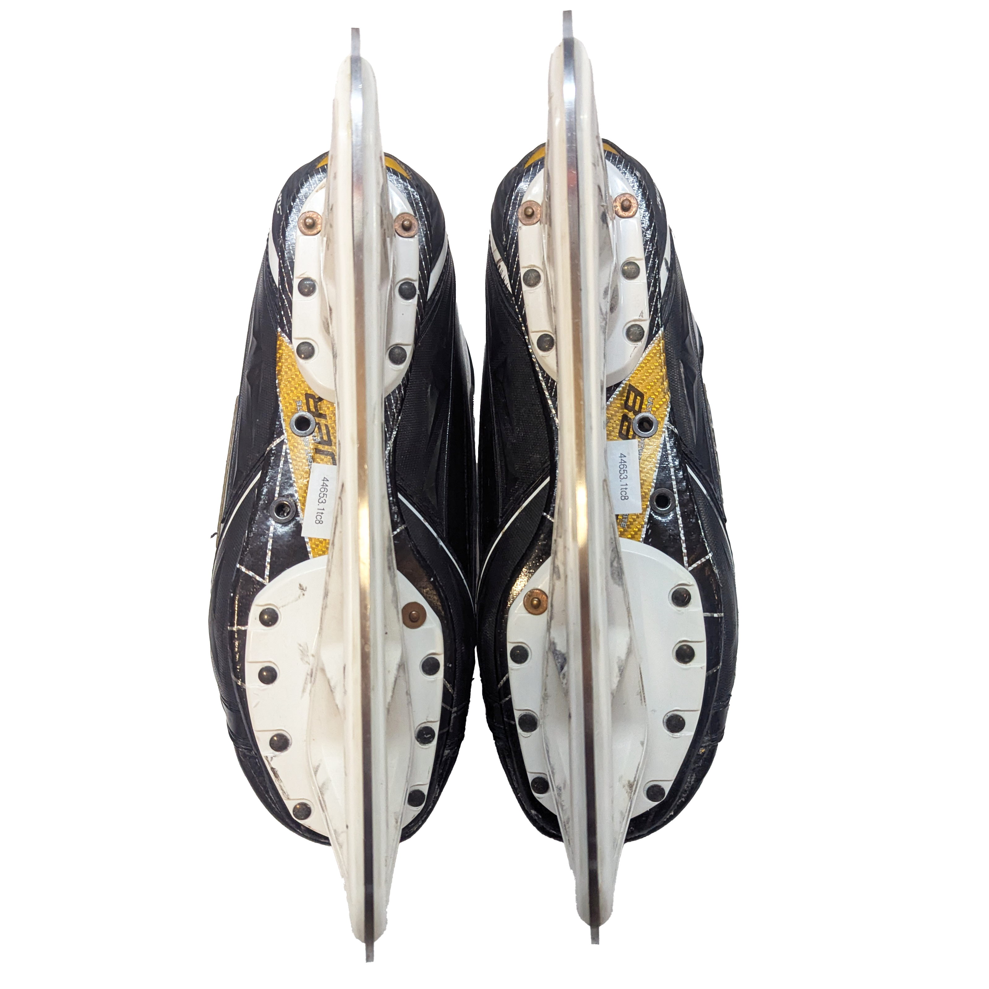 Bauer Supreme 1S - Used NCAA Pro Stock Hockey Goalie Skates - Size 8