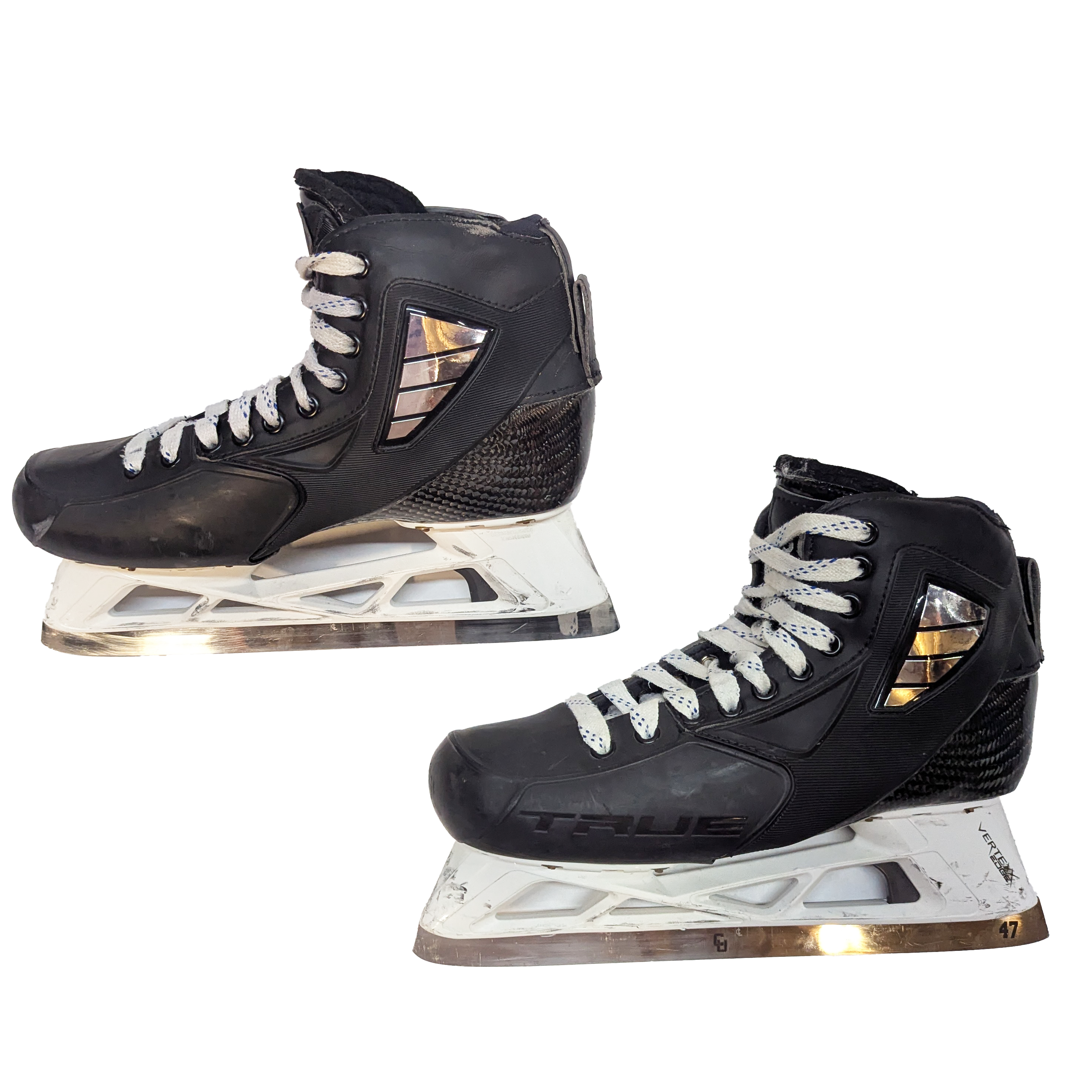 True Custom - Used NCAA Pro Stock Goalie Skate - Size 10
