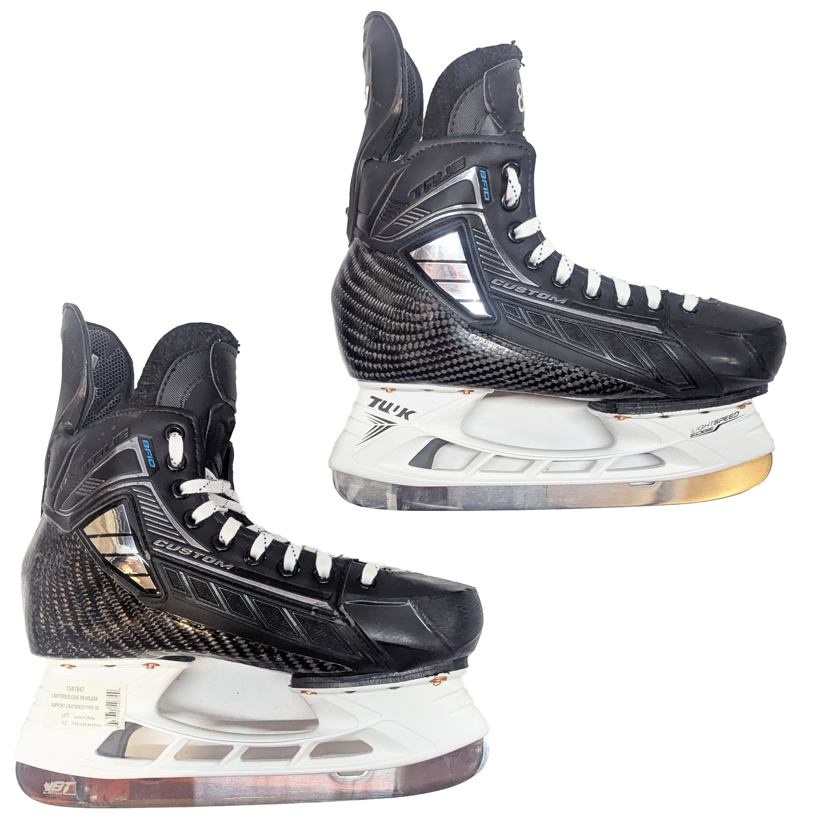 True Custom - Used NCAA Pro Stock Hockey Skates - Size 7
