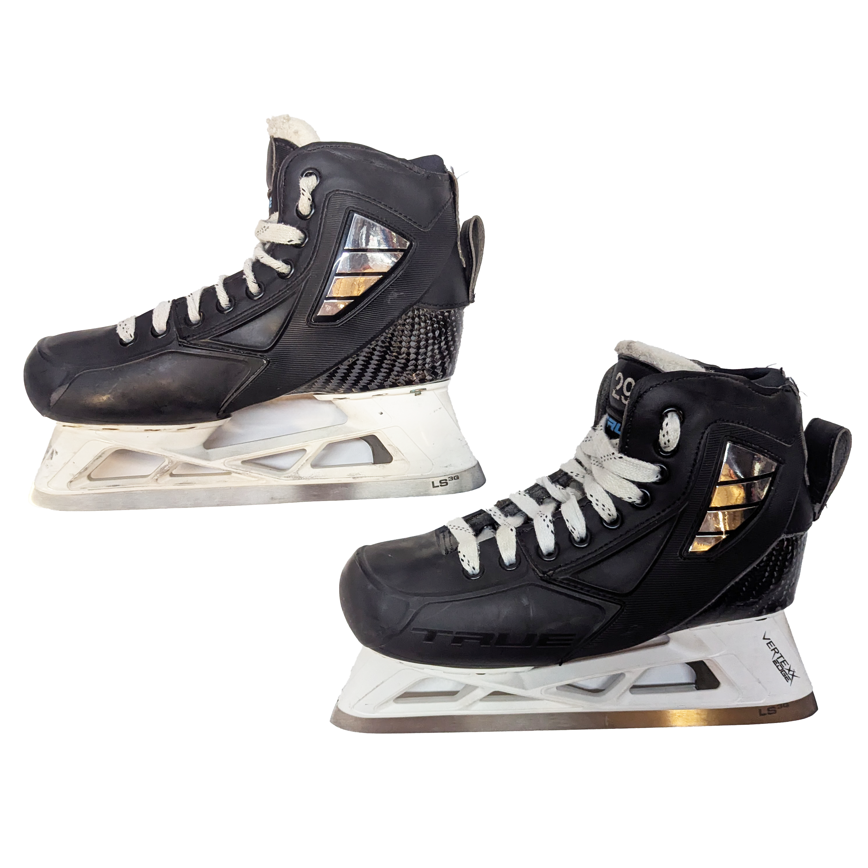 True Custom - Used NCAA Pro Stock Hockey Goalie Skate - Size 6