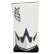 Brian's Gnetik V - NHL Pro Stock Goalie Blocker - Aaron Dell (White/Black/Silver)