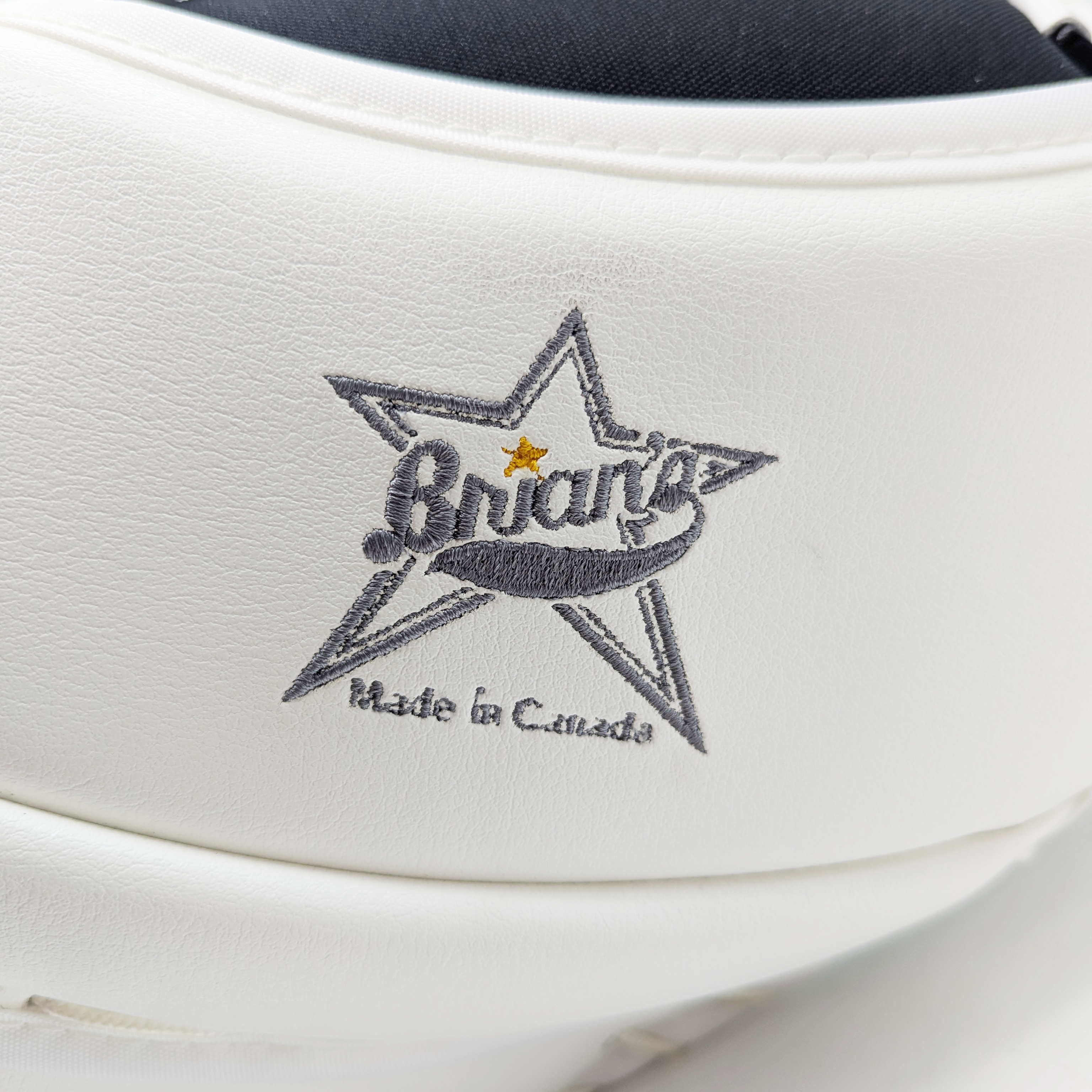 Brian's Custom - AHL Pro Stock Goalie Trapper (White/Black/Silver)