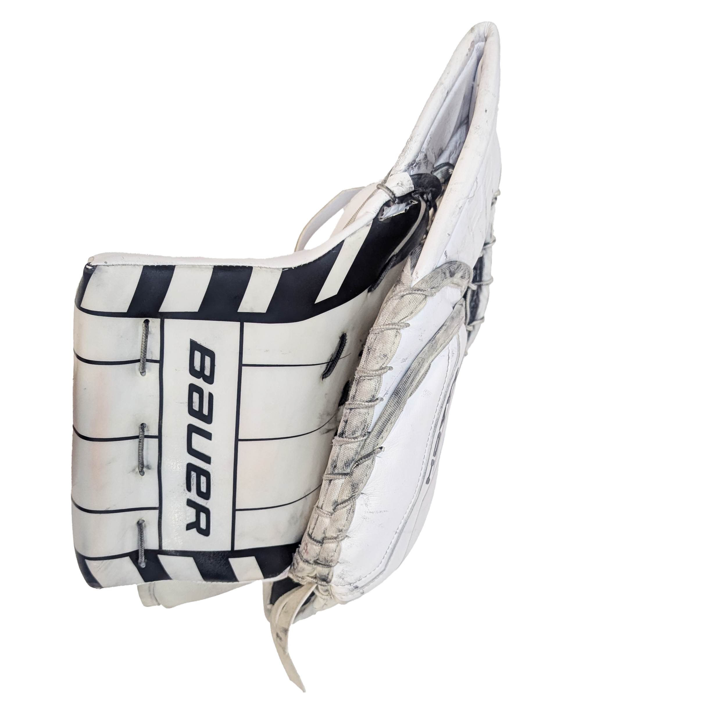 Bauer Supreme Mach - Used Pro Stock Goalie Full Set (White/Black/Silver)