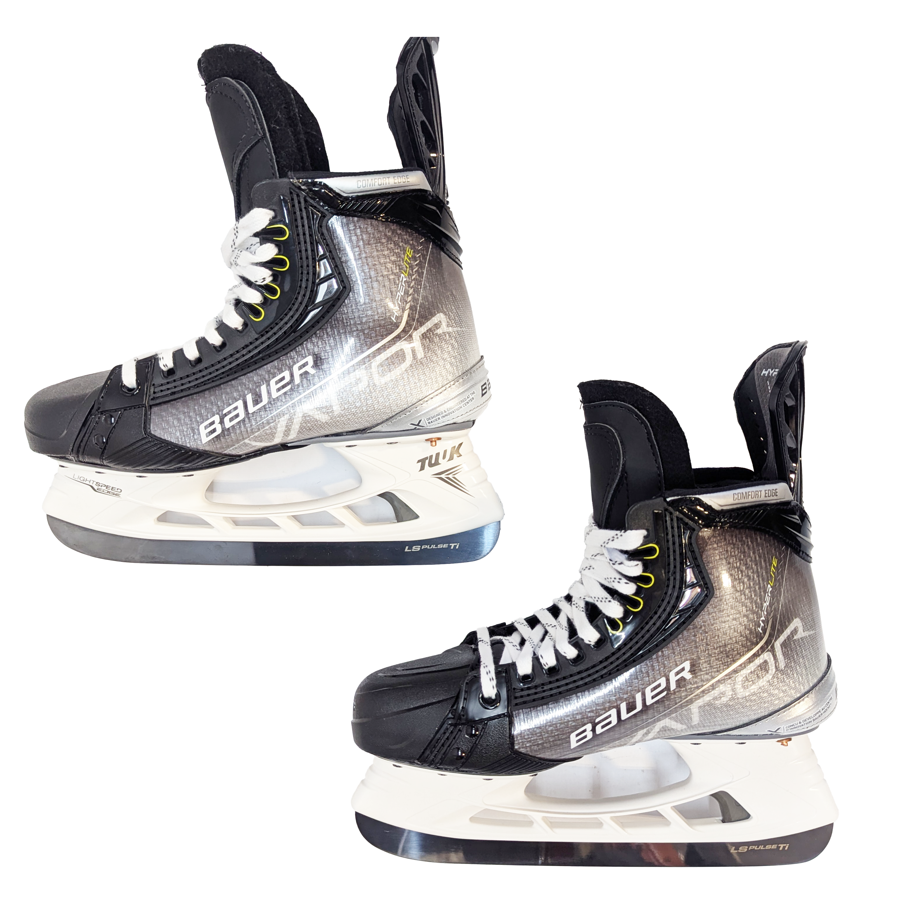 Bauer Vapor Hyperlite - Pro Stock Hockey Skates - Size R: 7 L: 6.5
