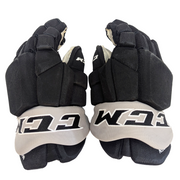 CCM HGTKPP - Used AHL Pro Stock Gloves (Black/Grey)