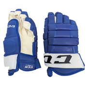 CCM HG97XP - AHL Pro Stock Glove (Blue/White)