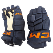 CCM HGTK - NHL Pro Stock Glove - Edmonton Oilers Alternate (Navy/Orange)