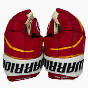 Warrior Covert QR6 Pro - NHL Pro Stock Glove - Justin Kirkland (Red/Yellow/White)