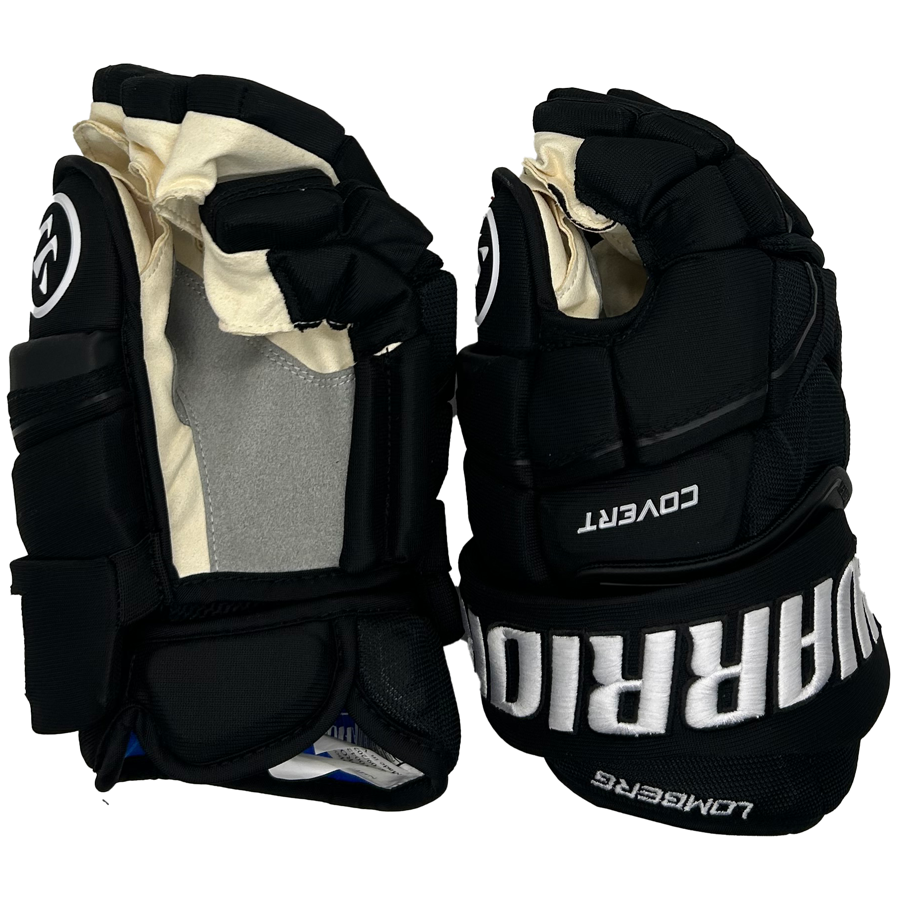Warrior Covert QRE Pro - NHL Pro Stock Glove - Ryan Lomberg (Black)