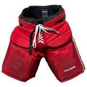 Vaughn Pro Custom - Used Pro Stock Goalie Pants (Red/White/Black)