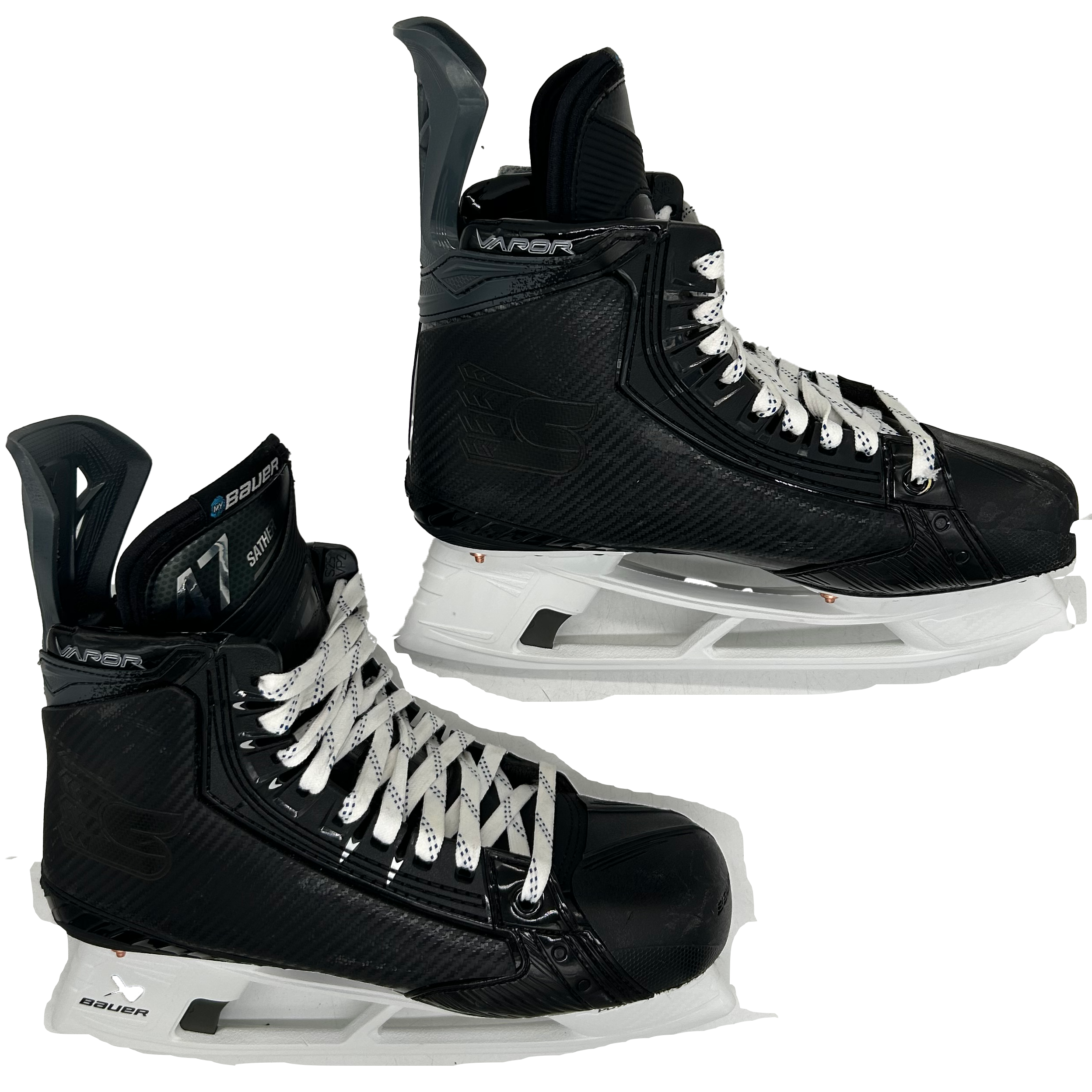Bauer Vapor Flylite - Pro Stock Hockey Skates - Size L: 8.25 R: 8.75