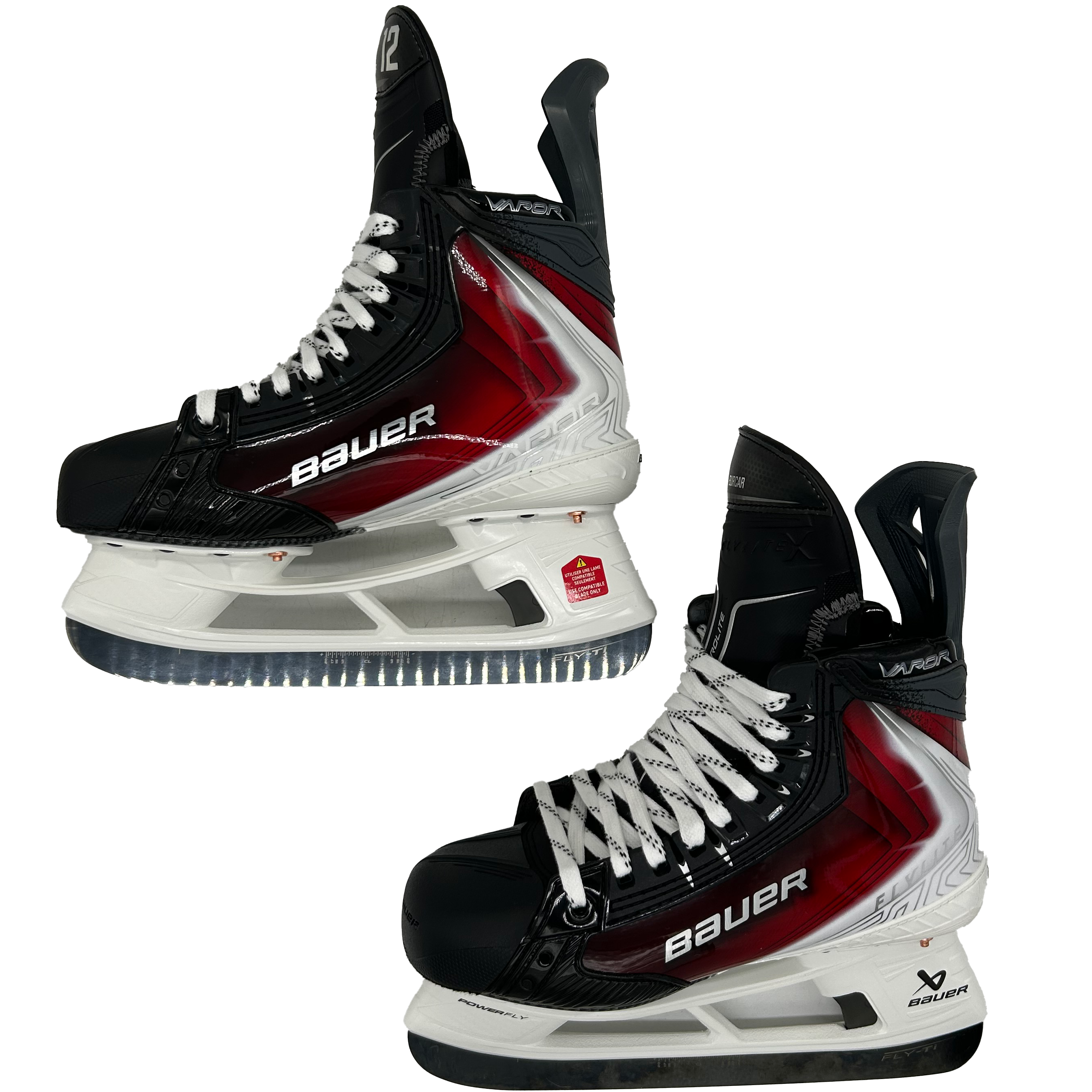 Bauer Vapor Flylite - Pro Stock Hockey Skates - Size 7.5 (Red)