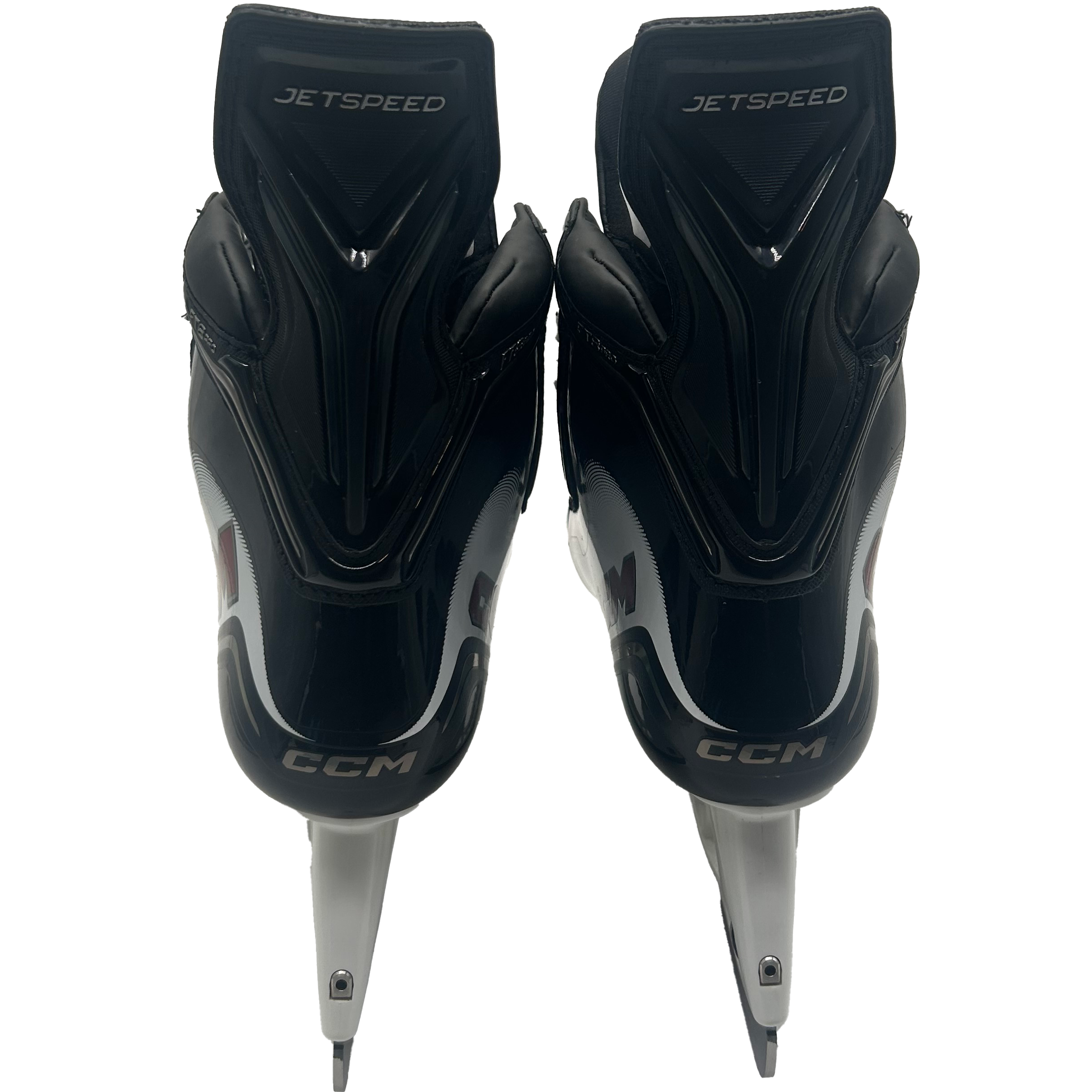 CCM Jetspeed FT8 Pro - Pro Stock Hockey Skates - Size 5.75 (White/Red)