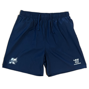 Warrior Alpha X Athletic Shorts - Kalamazoo Wings (Navy)