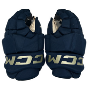 CCM HGTKXFSP - PWHL Pro Stock Glove - Montreal Victoires (Navy/Gold)