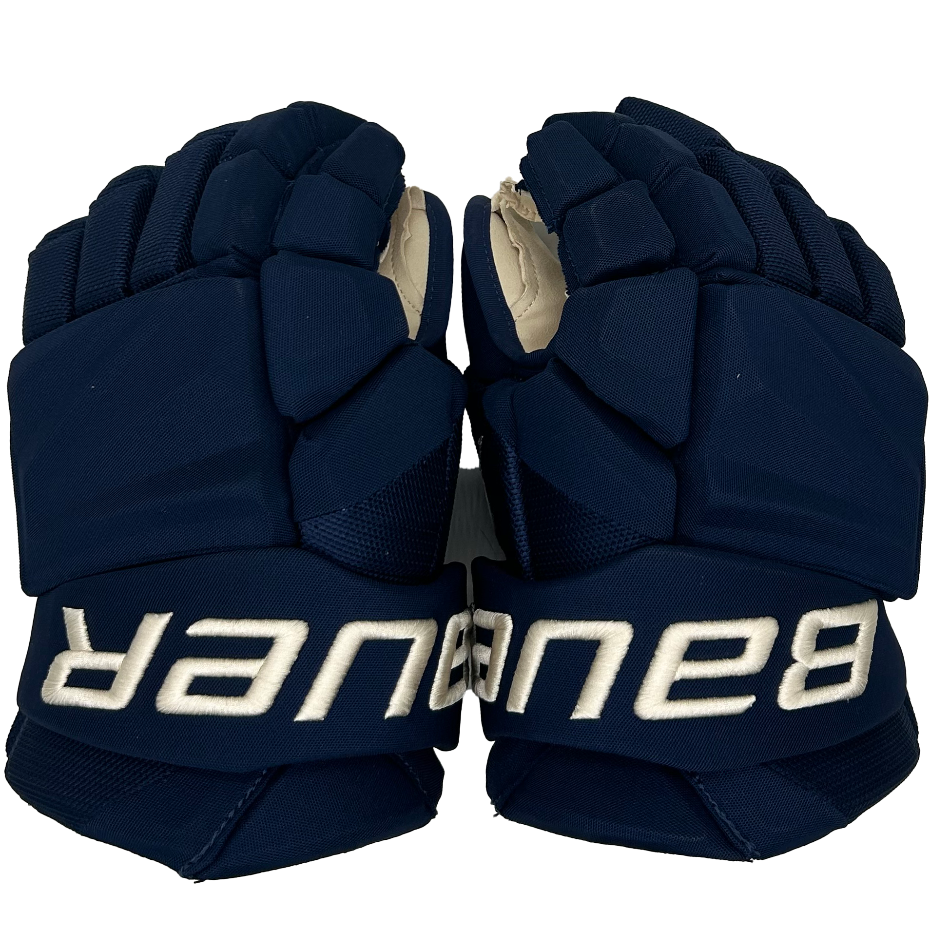 Bauer Vapor Hyperlite - PWHL Pro Stock Glove - Montreal Victoires (Navy/Gold)