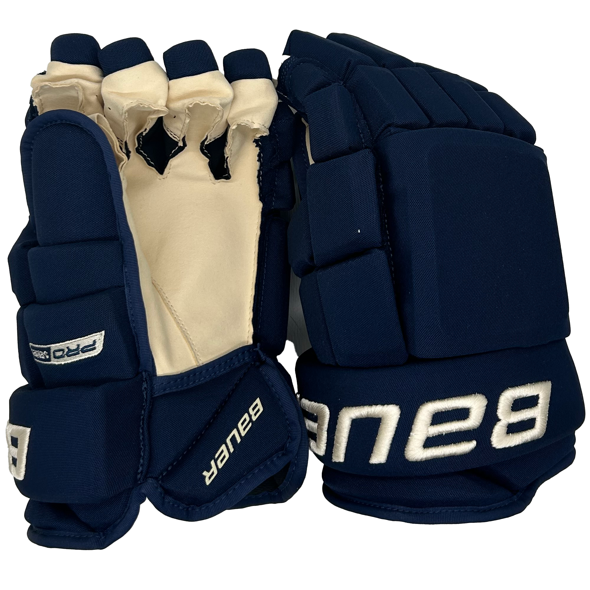 Bauer Pro Series - PWHL Pro Stock Hockey Glove (Navy/Gold)