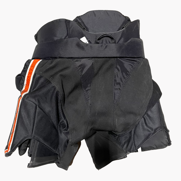 Bauer - Used Women's Pro Stock Goalie Pants (Black/Orange)