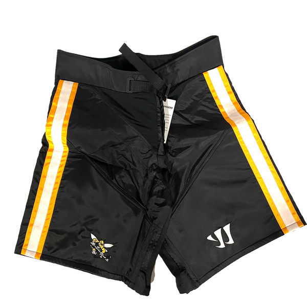 Warrior Hockey Pant Shell - Black/Yellow/White