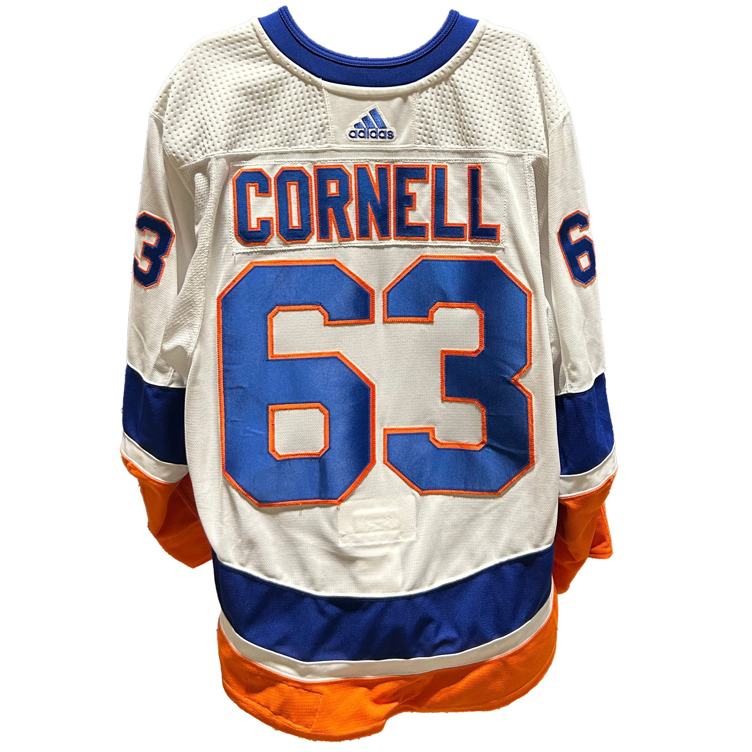 NHL - Game Used New York Islanders Adidas Away Jersey