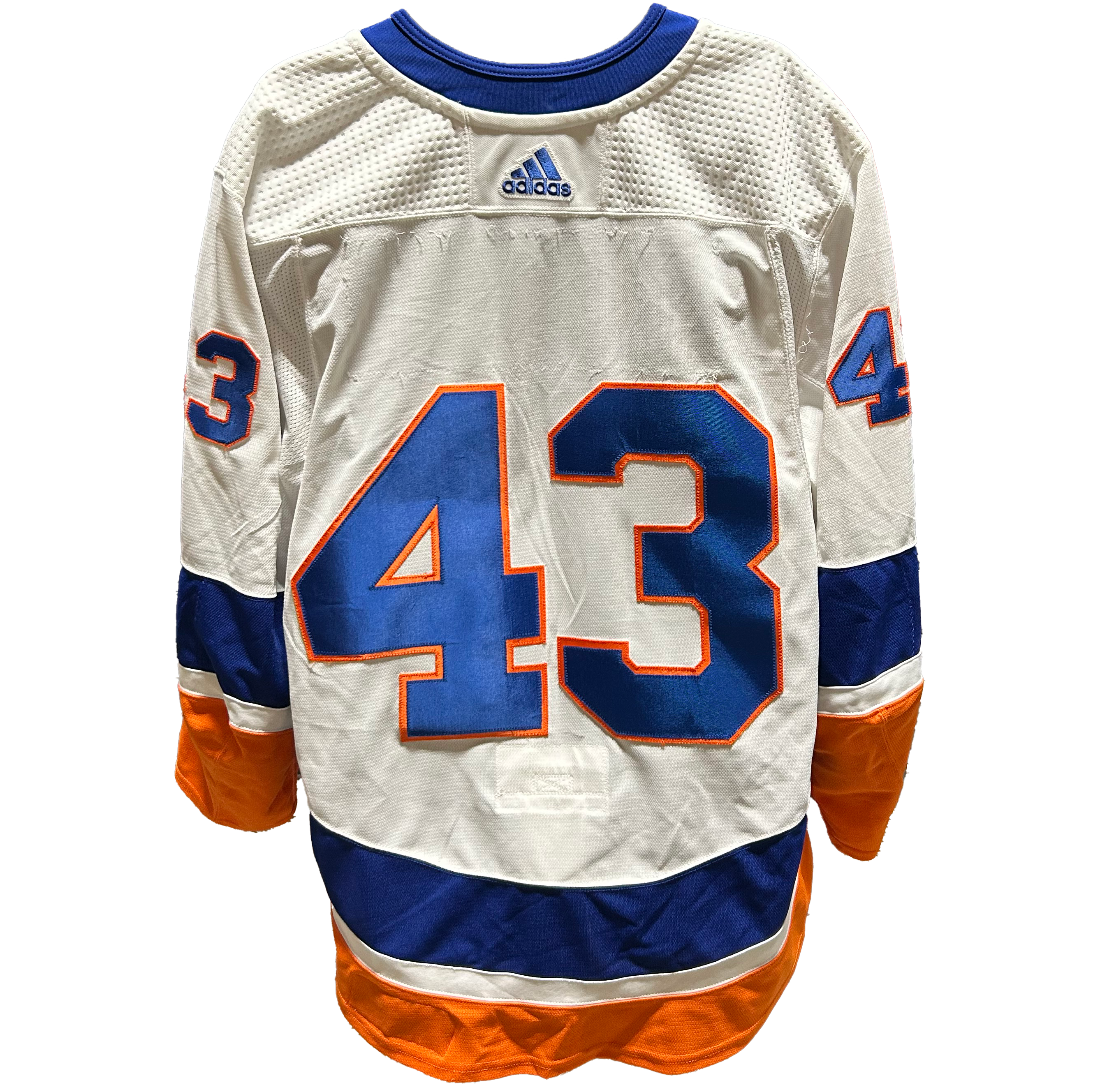 NHL - Game Used New York Islanders Adidas Away Jersey