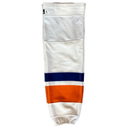 NHL - Adidas Pro Stock Hockey Socks - New York Islanders (White/Orange/Blue)