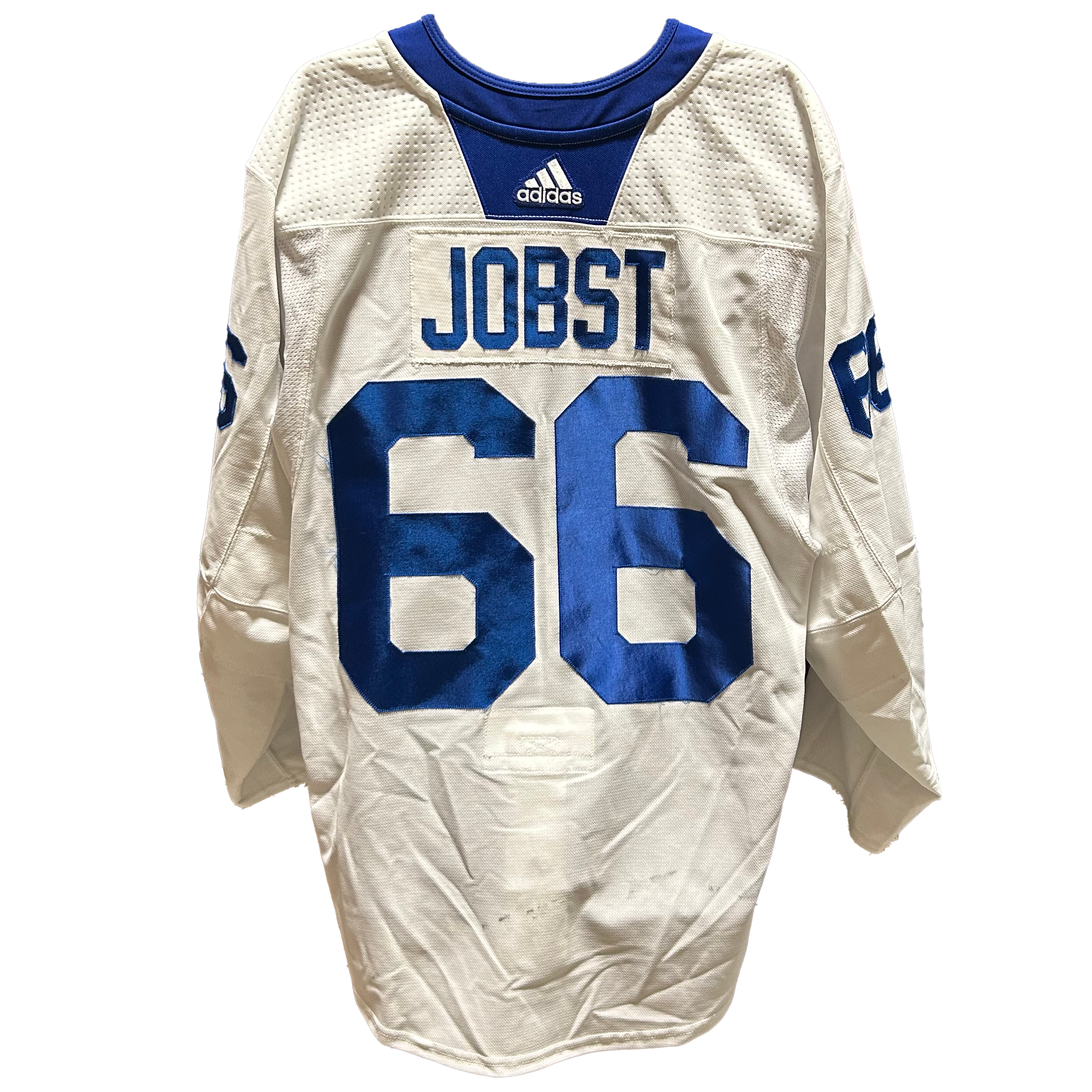 NHL - Used New York Islanders Adidas Practice Jersey With Namebars (White)