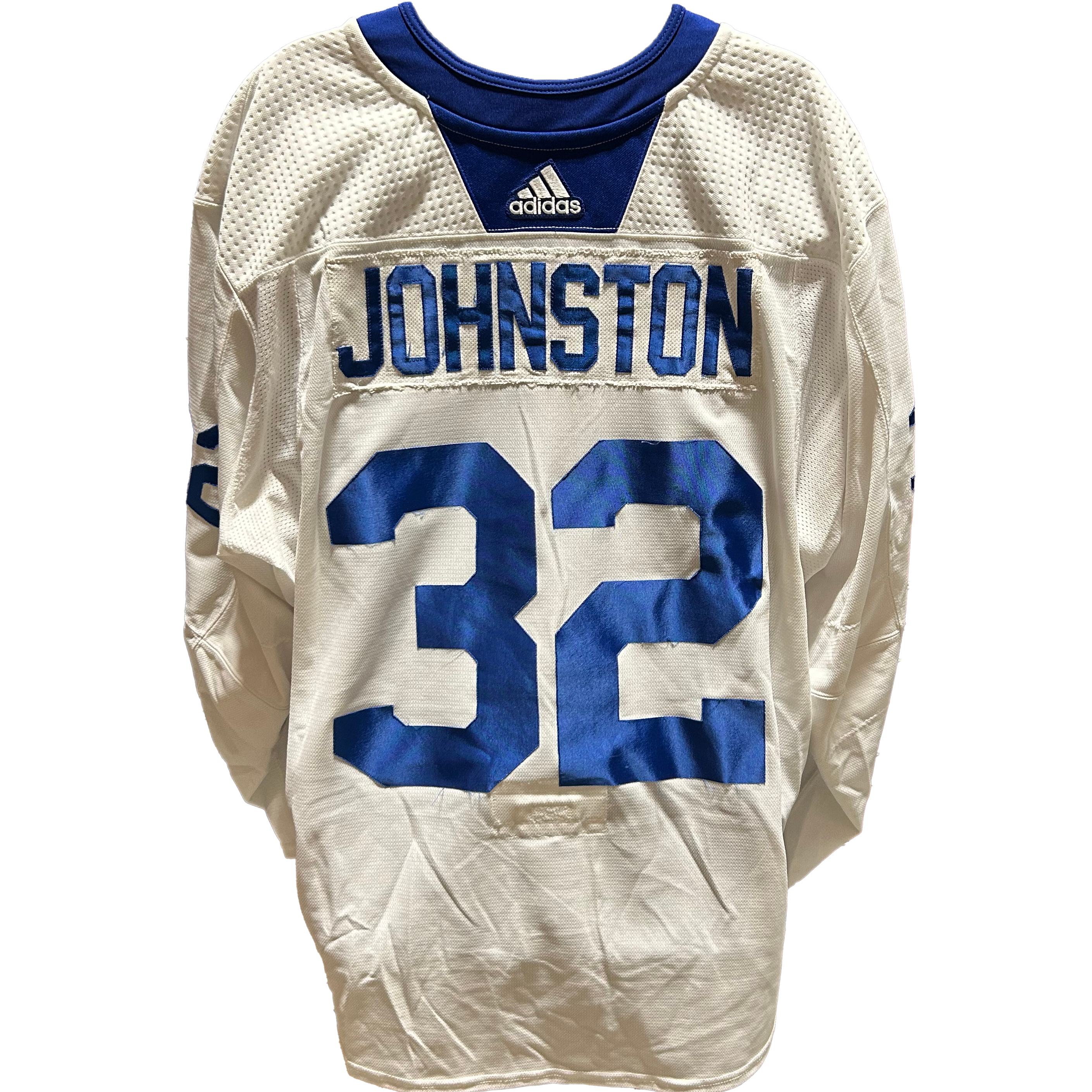 NHL - Used New York Islanders Adidas Practice Jersey With Namebars (White)