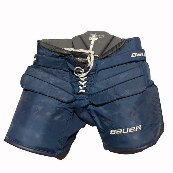Bauer - Used Pro Stock Goalie Pants (Navy)