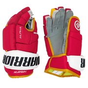 Warrior Alpha DX - NHL Pro Stock Glove - Noah Hanifin (Red/Yellow/White)