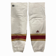 NCAA - Used Adidas Hockey Socks (White/Red/Gold)