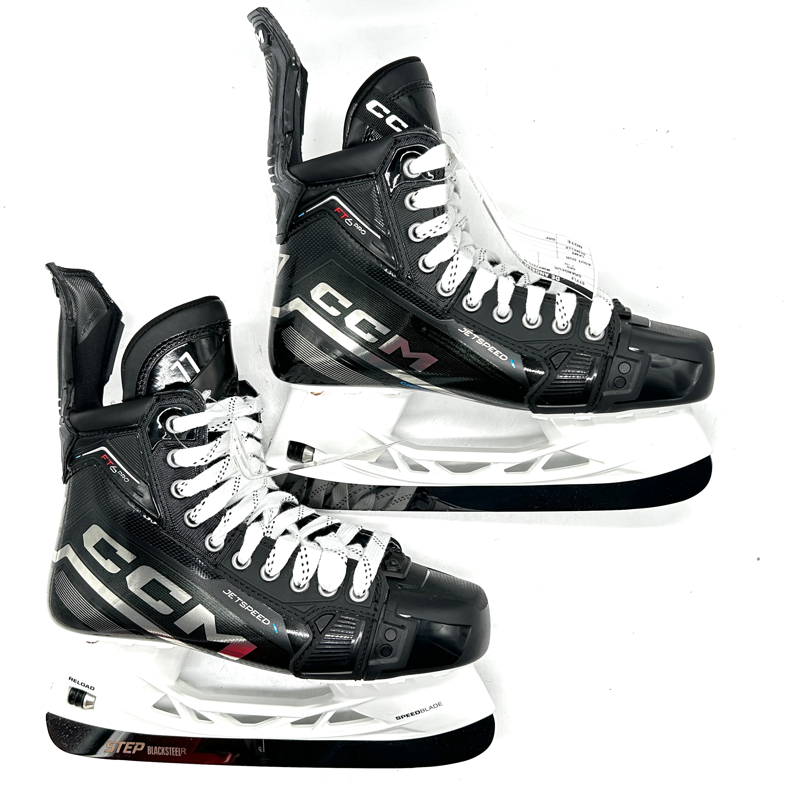 CCM Jetspeed FT6 Pro - NHL Pro Stock Skates - Tony De Angelo - Size 7.5