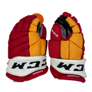 CCM HGJS - NHL Pro Stock Glove - Johnny Gaudreau (Red/Yellow/White)