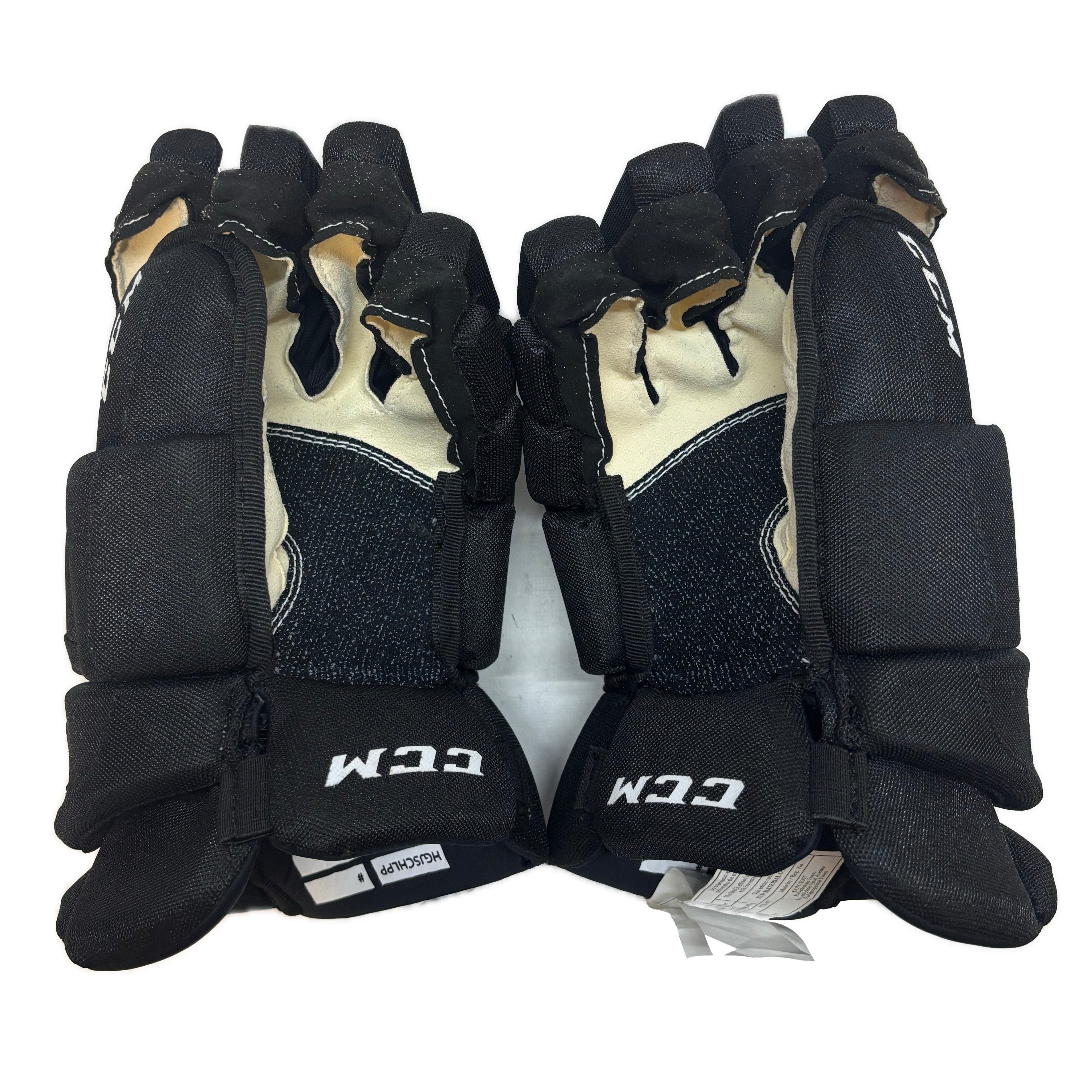 CCM HGJSPP - Pro Stock Hockey Glove (Black/White)