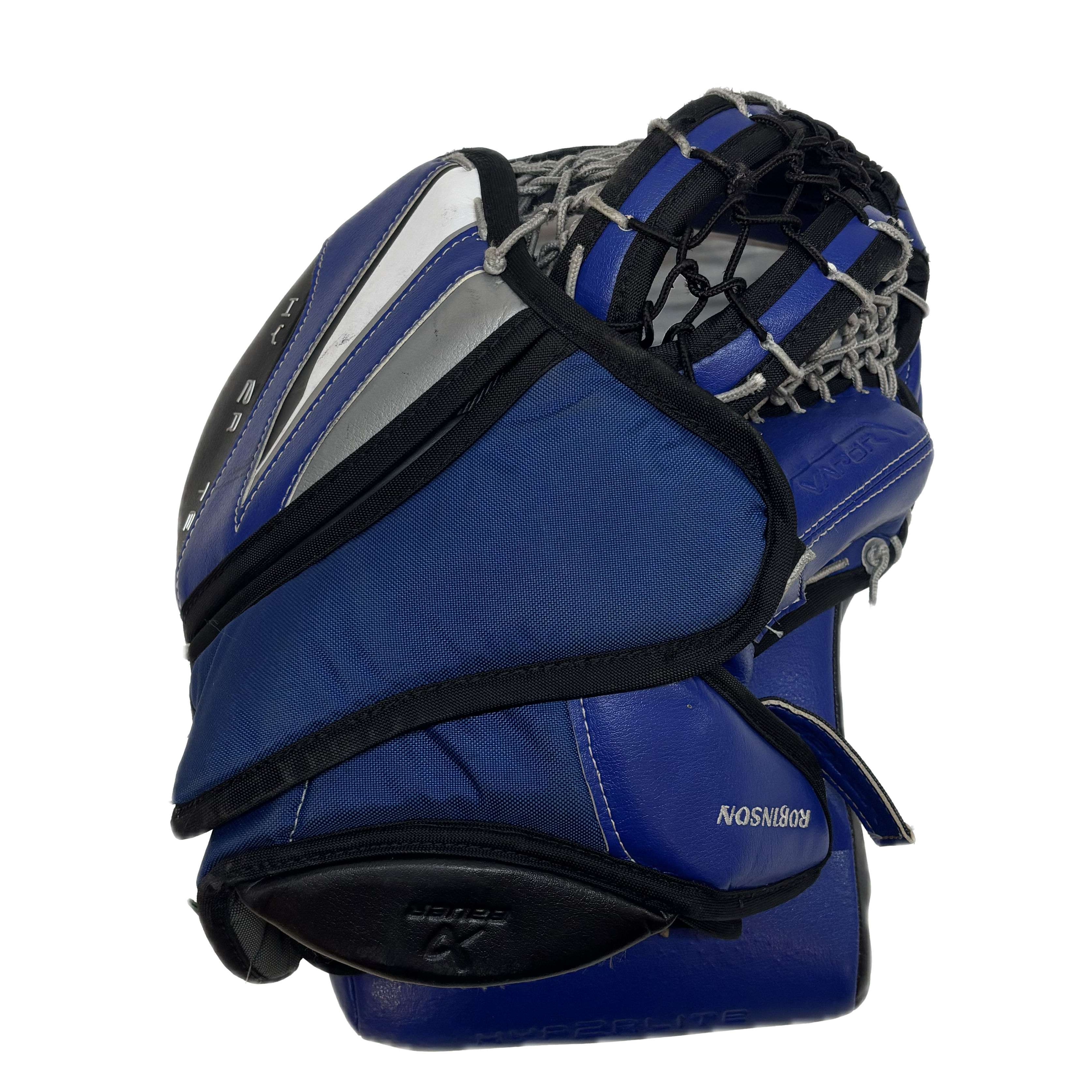 Bauer Vapor Hyperlite 2 - Used Pro Stock Goalie Full Set (Blue/Black)