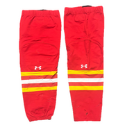 NCAA - Used Under Armour Hockey Socks (Red/Yellow/White)