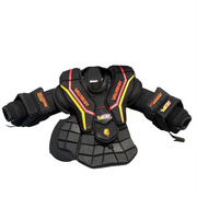 Vaughn Velocity V10 - Used Pro Stock Goalie Chest Protector (Black/Red)