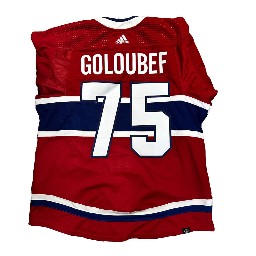 NHL - Montreal Canadiens Used Adidas Game Jersey (Home)