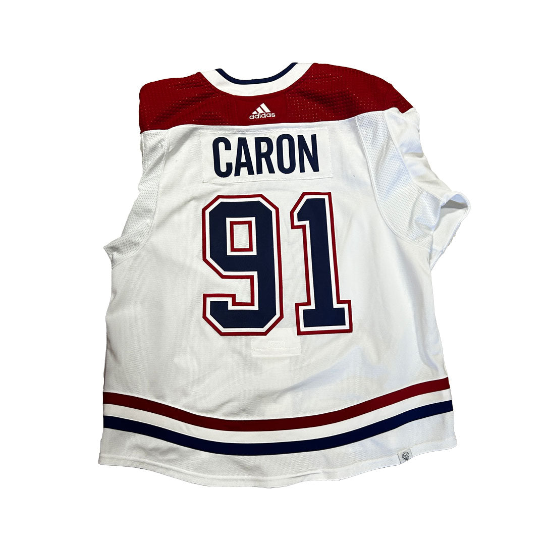 NHL - Montreal Canadiens Used Adidas Game Jersey (White)