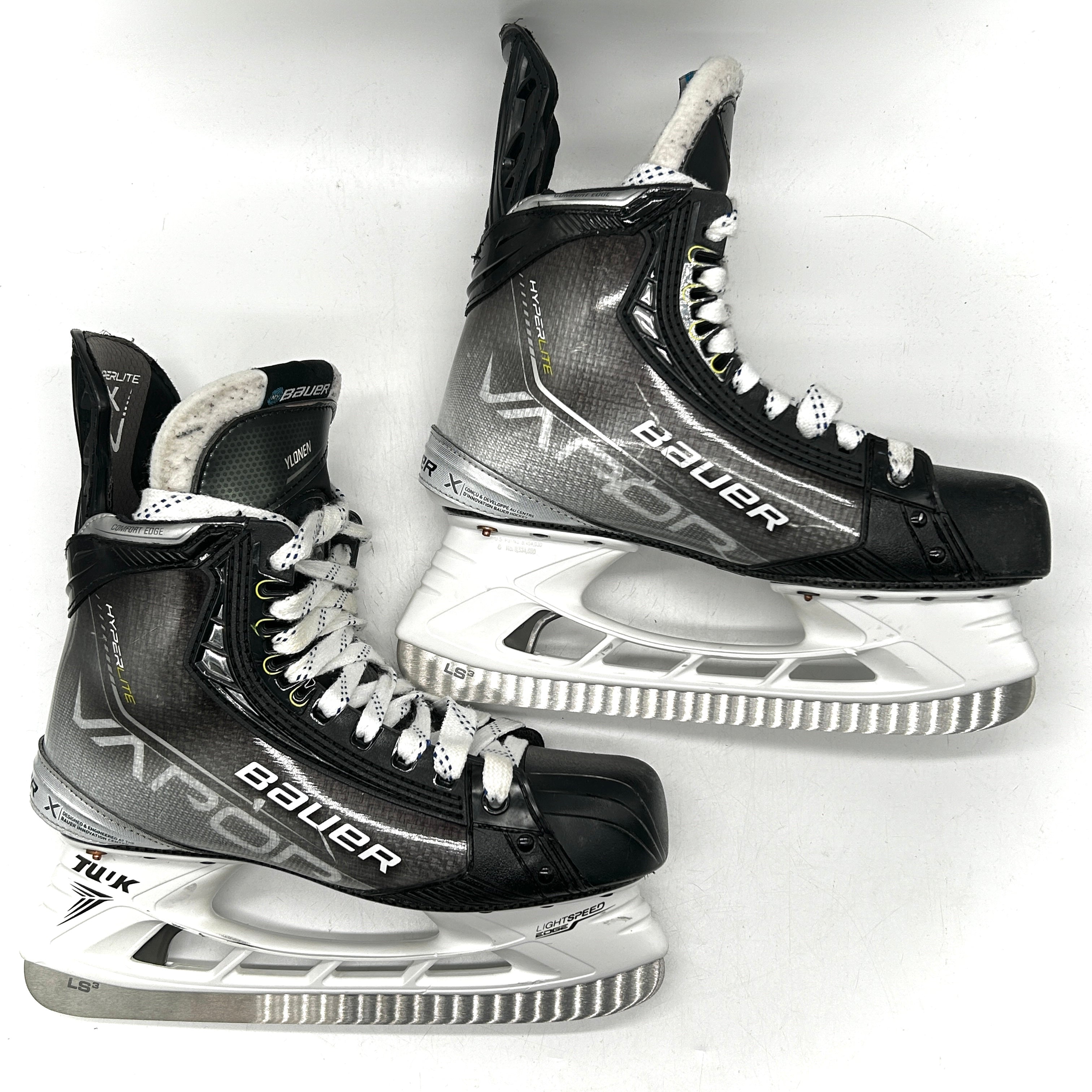 Bauer Vapor Hyperlite - Used NHL Pro Stock Skates - Jesse Ylonen - Size 8 #2