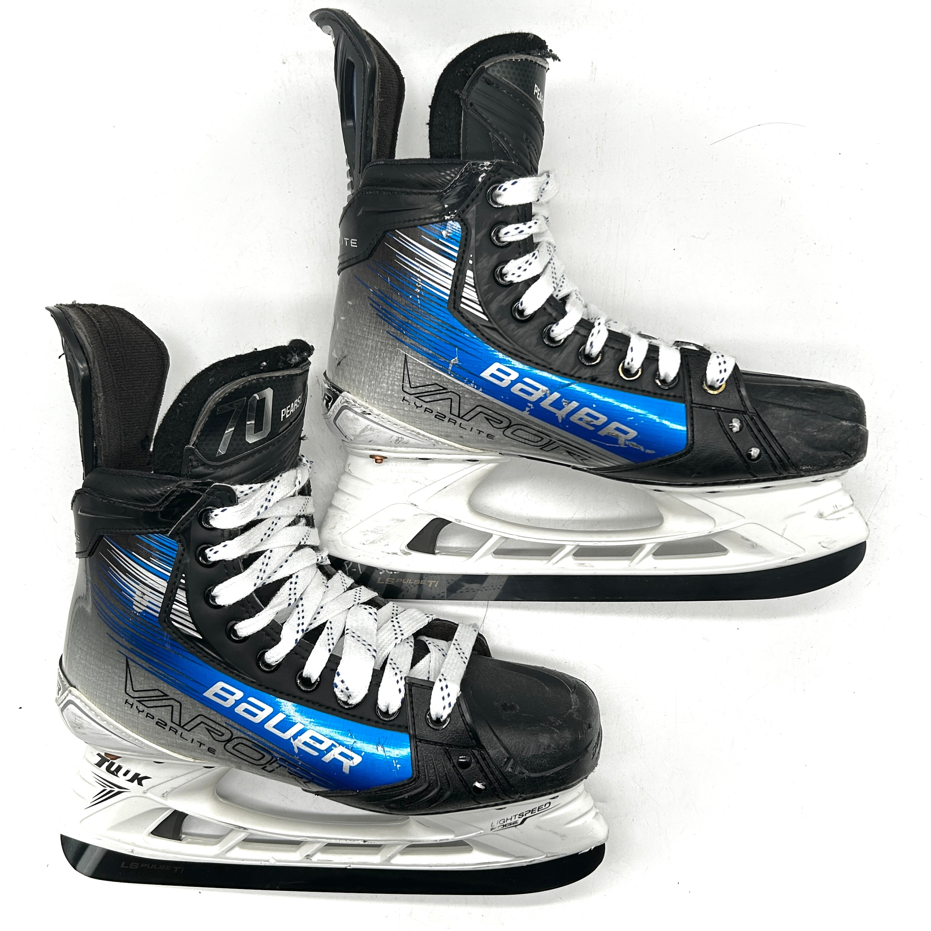 Bauer Vapor Hyperlite 2 - Used NHL Pro Stock Skates - Tanner Pearson - Size 7.5