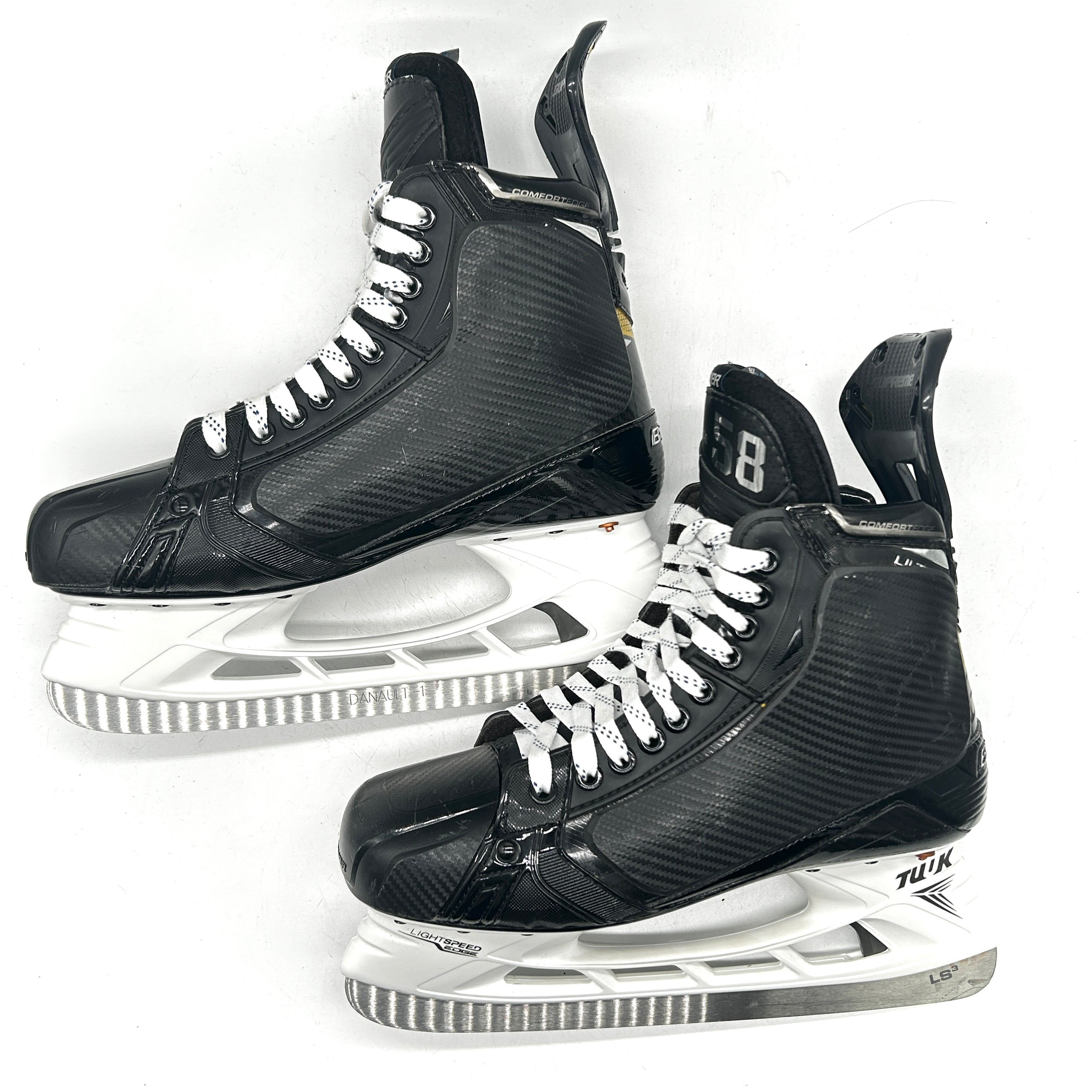 Bauer Supreme Ultrasonic - Used NHL Pro Stock Skates - David Savard - Size 8.75EE