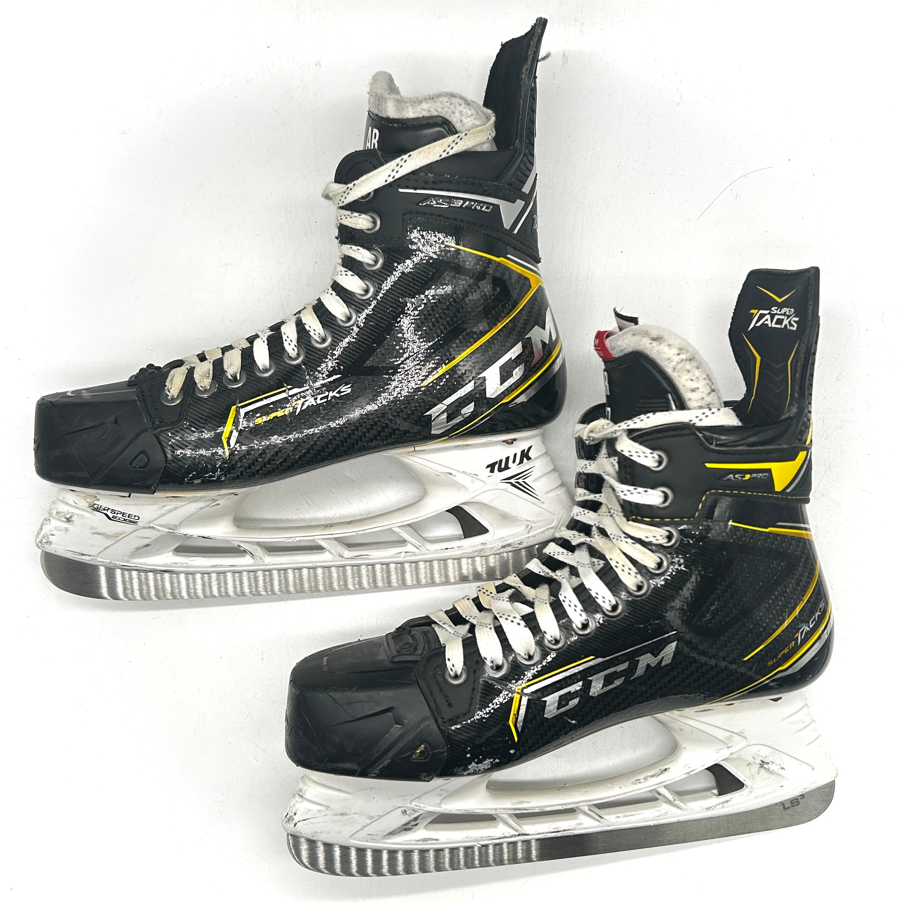 CCM Super Tacks AS3 Pro - Used NHL Pro Stock Skates - Alexander Romanov - Size 10.5R
