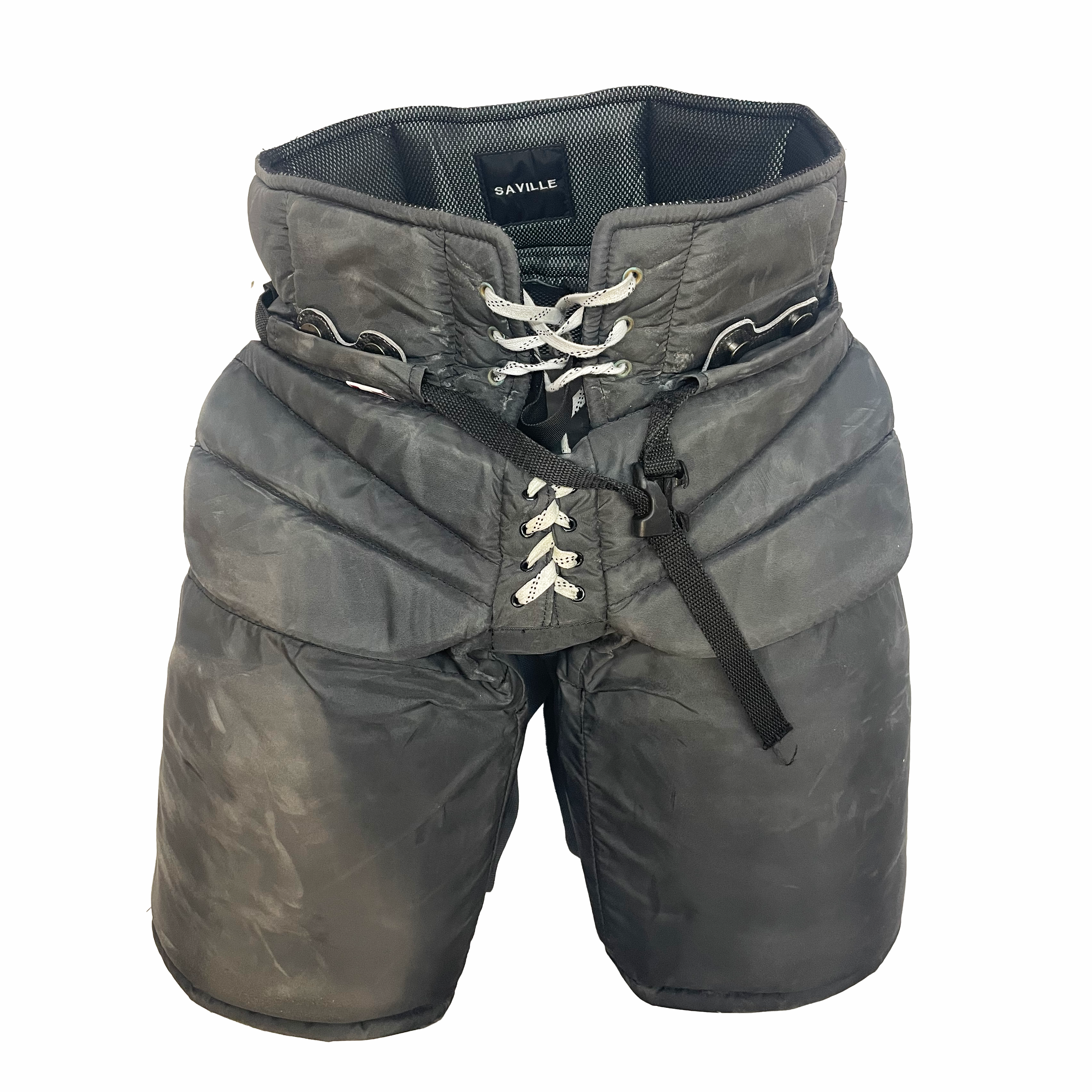 Vaughn Pro Custom - Used NHL Pro Stock Goalie Pants - Vegas Golden Knights (Grey)