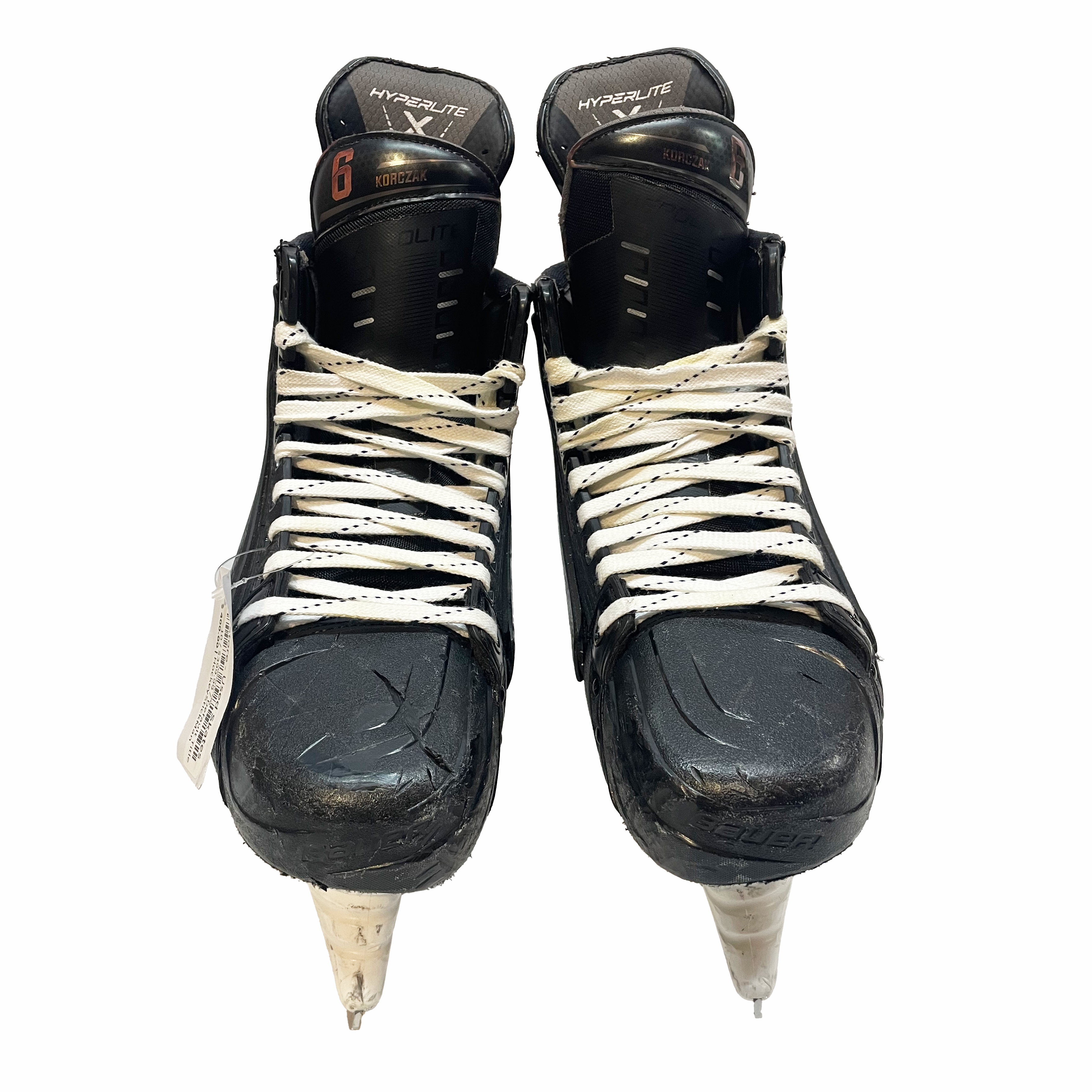 Bauer Vapor Hyperlite - Used Pro Stock Hockey Skate with Shot Blockers - Size 10E