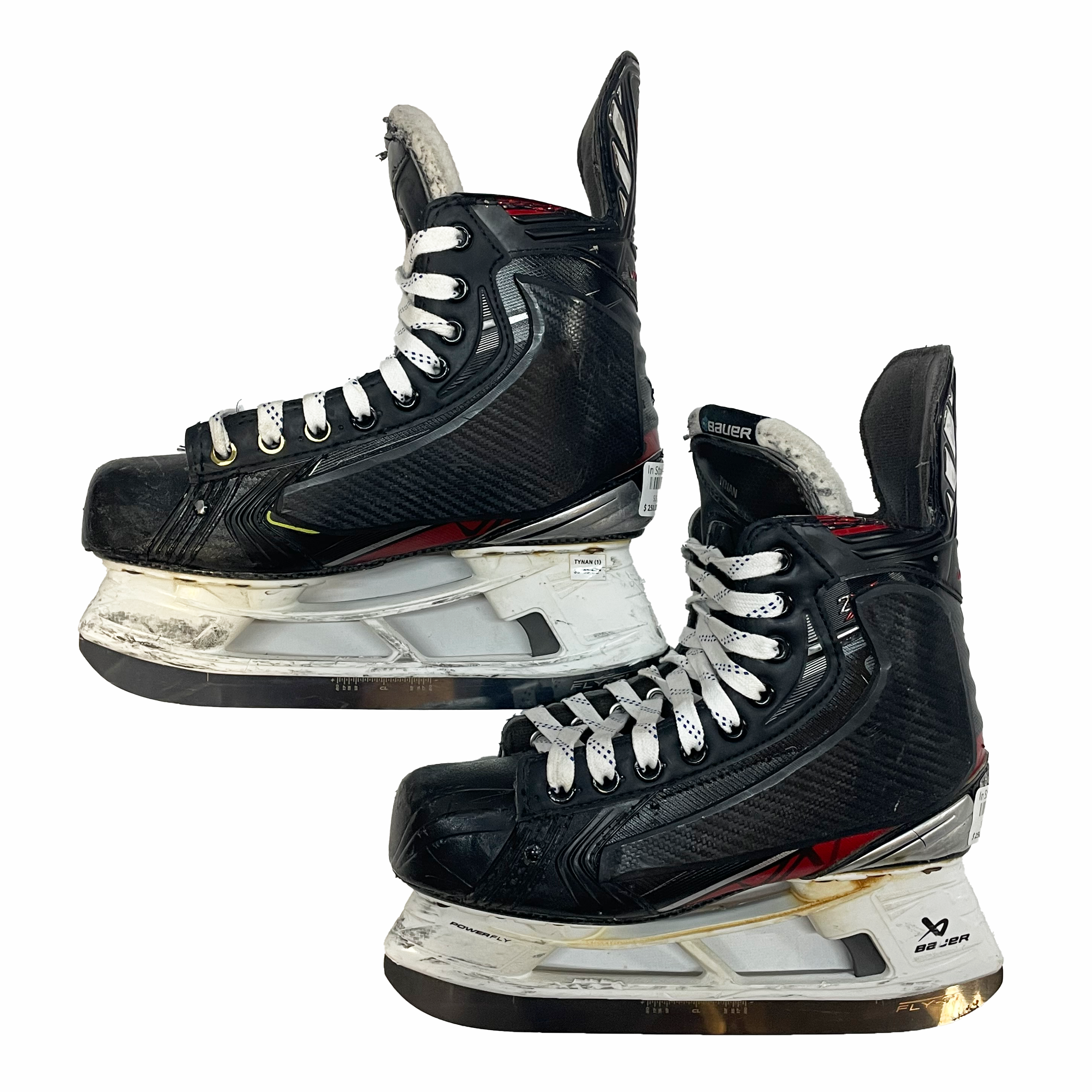 Bauer Vapor 2X Pro - Used Pro Stock Hockey Skates with Shot Blockers - Size 5.5
