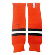 Nike - Used Knit Hockey Socks (Orange/Black/White)